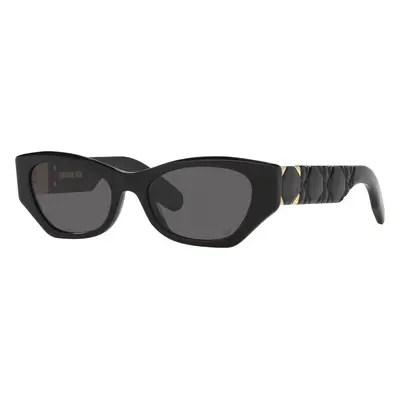 DIOR Woman Sunglass Lady 95.22 B1I Cd40147I - Frame color: Black Shiny, Lens color: Grey