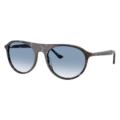 Ray-Ban Unisex Sunglass RB2215 - Frame color: Havana Blue Tortoiseshell, Lens color: Clear Grad