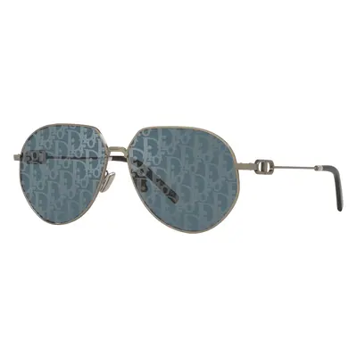 DIOR Man Sunglass DM40026U - Frame color: Grey, Lens color: Blue Mirror