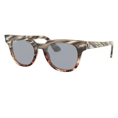 Ray-Ban Unisex Sunglass RB2168 Meteor Striped Havana - Frame color: Striped Grey & Brown, Lens 