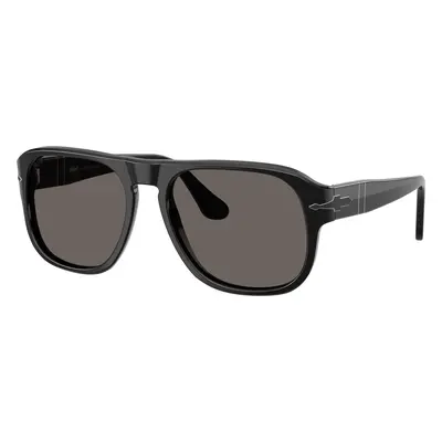 Persol Unisex Sunglass PO3310S - Black Arrow - Frame color: Black, Lens color: Dark Grey