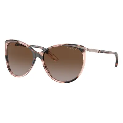 Ralph Woman Sunglass RA5150 - Frame color: Shiny Pink Havana, Lens color: Polar Gradient Brown