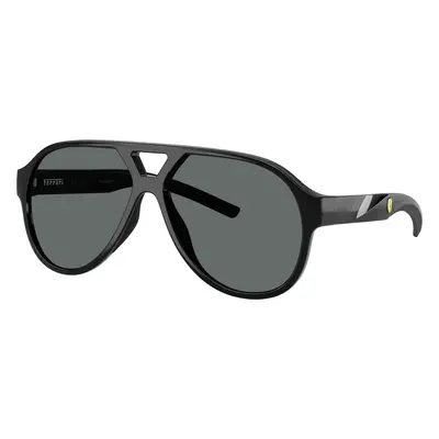 Scuderia Ferrari Unisex Sunglass FZ6014U - Frame color: Black, Lens color: Dark Grey Polar