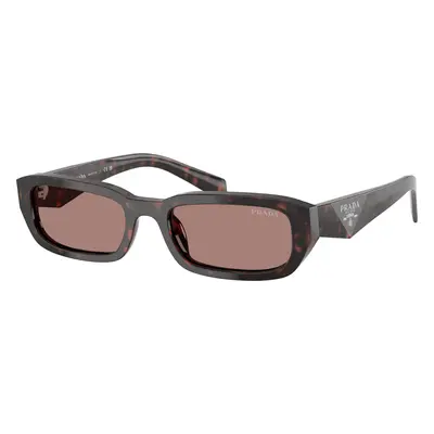 Prada Woman Sunglass PR B06S - Frame color: Root Tortoise, Lens color: Light Brown