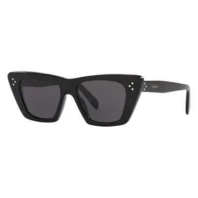 Celine Woman Sunglass CL40187I - Frame color: Black Shiny, Lens color: Grey