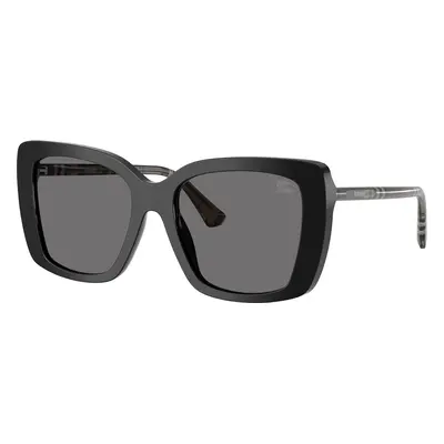 Burberry Woman Sunglass BE4456 - Frame color: Black, Lens color: Dark Grey Polar