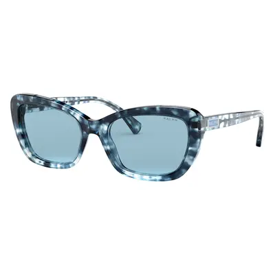 Ralph Woman Sunglass RA5264 - Frame color: Blue Havana, Lens color: Light Blue Flash Mirror Gre