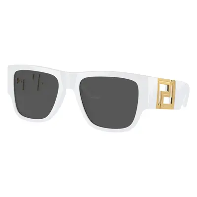 Versace Man Sunglass VE4403 - Frame color: White, Lens color: Dark Grey