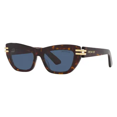 DIOR Woman Sunglass CDior B2U - Frame color: Tortoise, Lens color: Blue