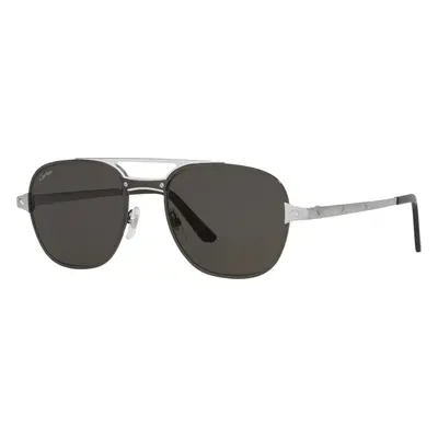 Cartier Man Sunglass CT0477S - Frame color: Black, Lens color: Grey