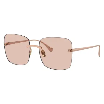 Chanel Woman Sunglass CH4287ST Square Blue Light Glasses CH4287ST - Frame color: Beige Rose Gol