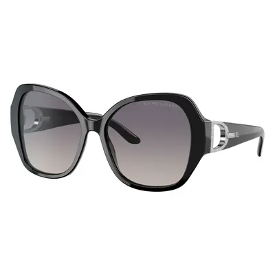 Ralph Lauren Woman Sunglass RL8202B - Frame color: Shiny Black, Lens color: Gradient Dark Purpl