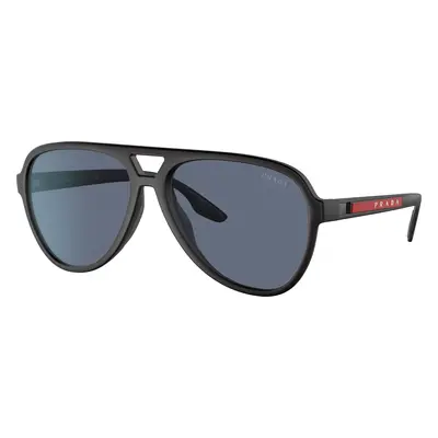 Prada Linea Rossa Man Sunglass PS 06WS - Frame color: Black Rubber, Lens color: Blue