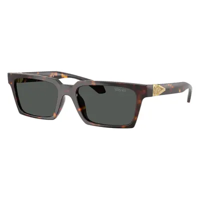 Versace Man Sunglass VE4490U - Frame color: Havana, Lens color: Dark Grey