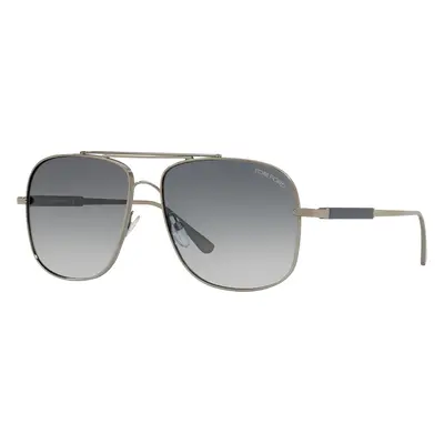 Tom Ford Man Sunglass FT0669 - Frame color: Gunmetal Shiny, Lens color: Blue Gradient