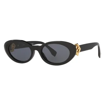 Fendi Woman Sunglass FE40140U - Frame color: Black, Lens color: Blue