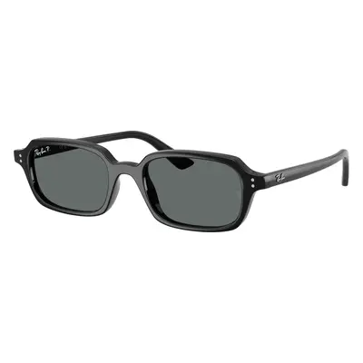 Ray-Ban Unisex Sunglass RB4455 Zuri Bio-Based - Frame color: Black, Lens color: Dark Grey Polar