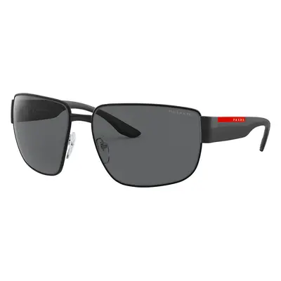 Prada Linea Rossa Man Sunglass PS 56VS - Frame color: Matte Black, Lens color: Polarized Dark G