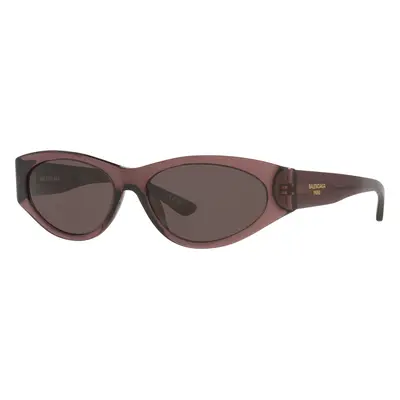 Balenciaga Woman Sunglass BB0367S - Frame color: Purple, Lens color: Grey