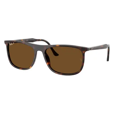 Ray-Ban Unisex Sunglass RB2216 - Frame color: Havana, Lens color: Brown Polar