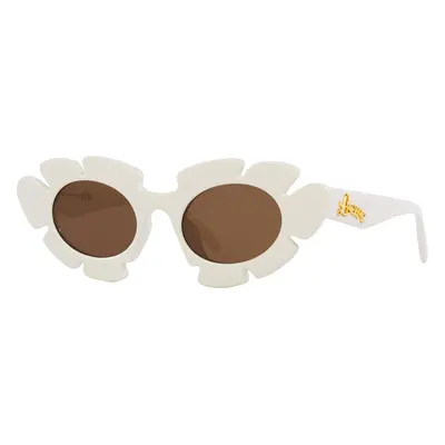 Loewe Unisex Sunglass Paulaibizau - Frame color: White, Lens color: Brown