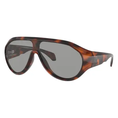 Moncler Unisex Sunglass ME8009U BOMBOLLE - Frame color: Shiny Havana, Lens color: Light Grey So