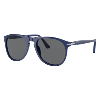 Persol Man Sunglass PO9649S - Frame color: Solid Blue, Lens color: Dark Grey