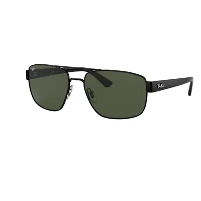 Ray-Ban Man Sunglass RB3663 - Frame color: Black, Lens color: G-15 Green