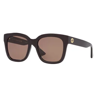 Gucci Woman Sunglass GG1338S - Frame color: Burgundy, Lens color: Brown