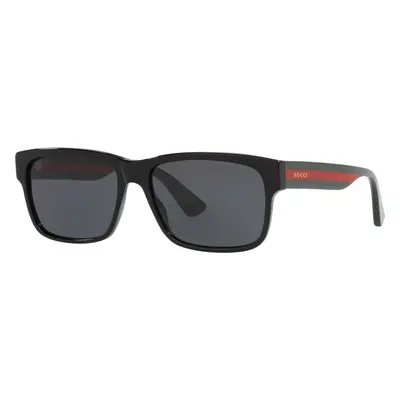 Gucci Man Sunglass GG0340S - Frame color: Black, Lens color: Grey