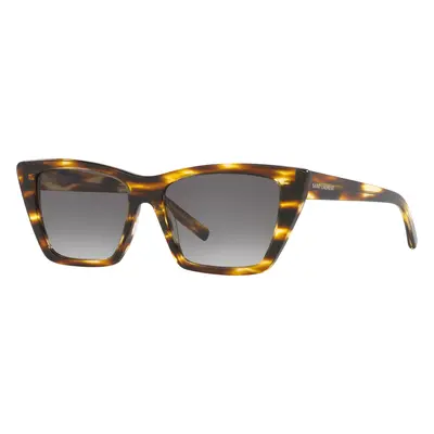 Saint Laurent Woman Sunglass SL 276 Mica - Frame color: Tortoise Light, Lens color: Grey