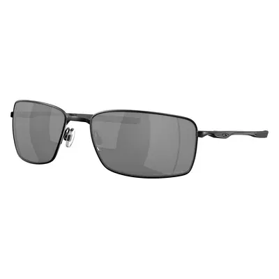 Oakley Man Sunglass OO4075 Square Wire™ - Frame color: Matte Black, Lens color: Black Iridium P