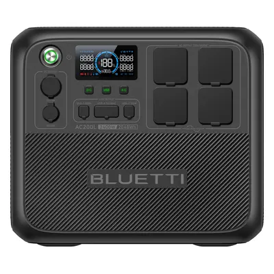 BLUETTI AC200L: Redefining Power with 2400W and 2048Wh Capacity, AC200L | 2400W 2048Wh Power Sta