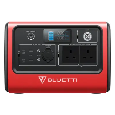 BLUETTI EB70 Portable Power Station | 1,000W 716Wh (Refurbished), Red