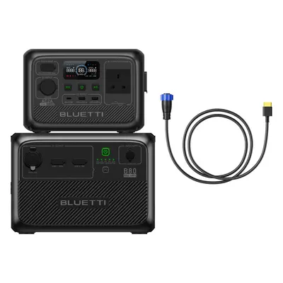 BLUETTI AC2A Portable Power Station | 300W, 204.8Wh - BLUETTI UK, AC2A+B80+P120D-XT60 | 300W 101