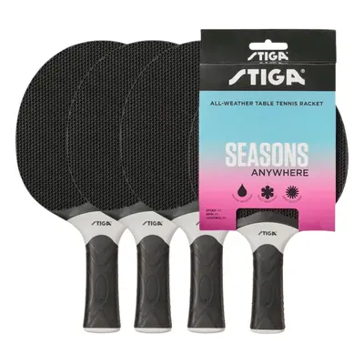 Bat Seasons Anywhere, Black 4-Pack