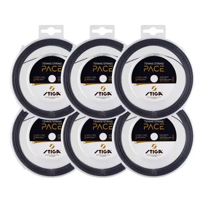 Tennis String Pace M Set Graphite - 1.25mm 6-Pack