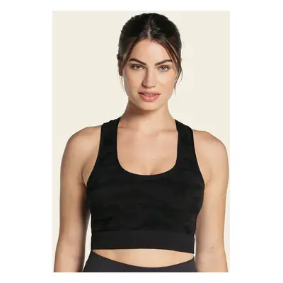 Reversible high-tech seamless sports bra