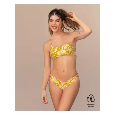 Eco Friendly Asymmetrical Bikini with V-Cut Bottom