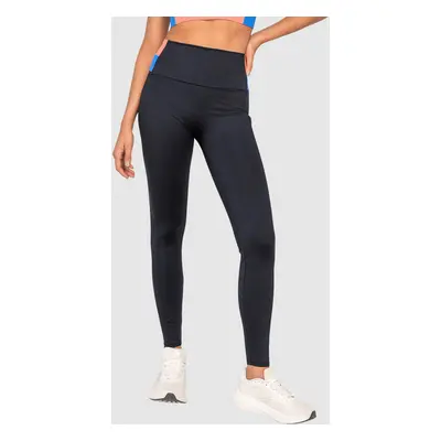 High Waisted Firm Compression Color Block Legging with Side Pocket