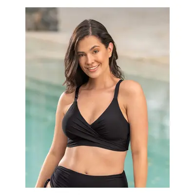 Lightweight Ecofriendly Bikini Top with Criss Cross Details