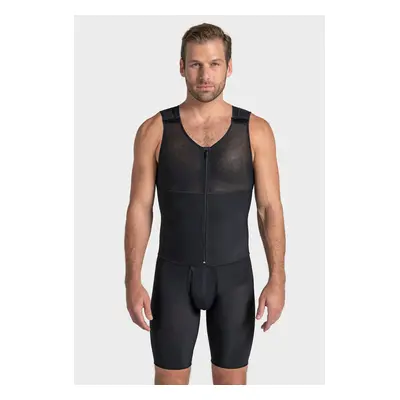 Men's post-surgical compression bodysuit