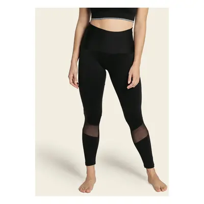 Mid-Rise Mesh Cutout Shaper Legging