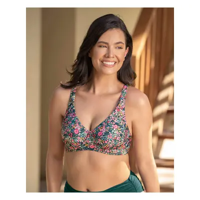 Eco-Friendly Supportive Bikini Top with Double Layered Cups