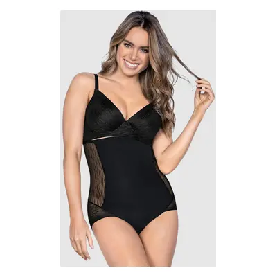 High-Waisted Tulle-Lined Shapewear Knicker Mild Tummy Control