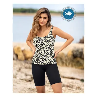 Eco-Friendly Tankini with Slimming Compression