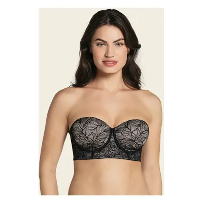 Lace 360 strapless contouring lace bra