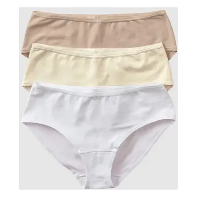 3-Pack Hiphugger Knickers in Super Comfy Cotton