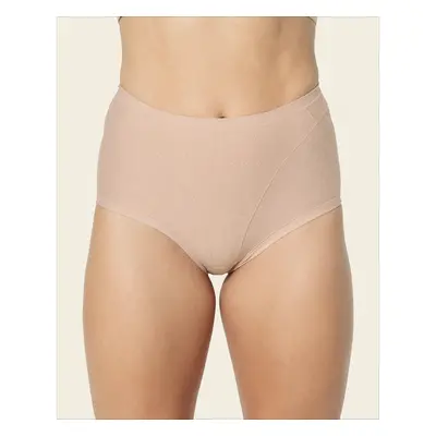 High-waisted stretch cotton shaper knicker