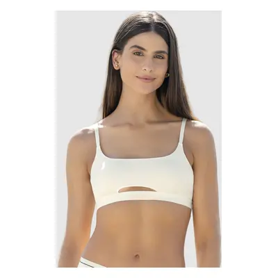 Pullover Bralette with Front Cutout